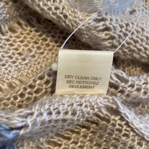 Rebecca Taylor fringe open sweater cardigan size XS - Picture 6 of 7